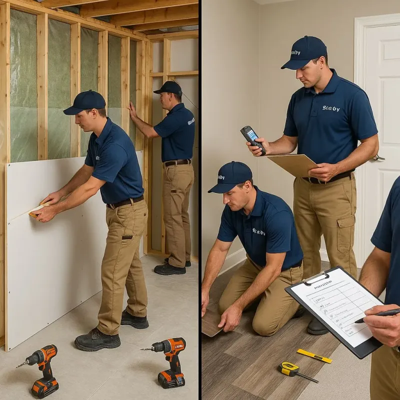 Repairs and Reconstruction process in North Lakeville, MA